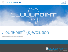 Tablet Screenshot of cloudpoint.com